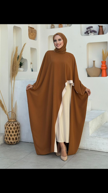 Abaya Camilya en deux pièces